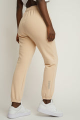BEIGE BAGGY SWEATPANTS - KARPATOS