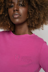 PINK LONG SLEEVE COTTON TOP – KANDY