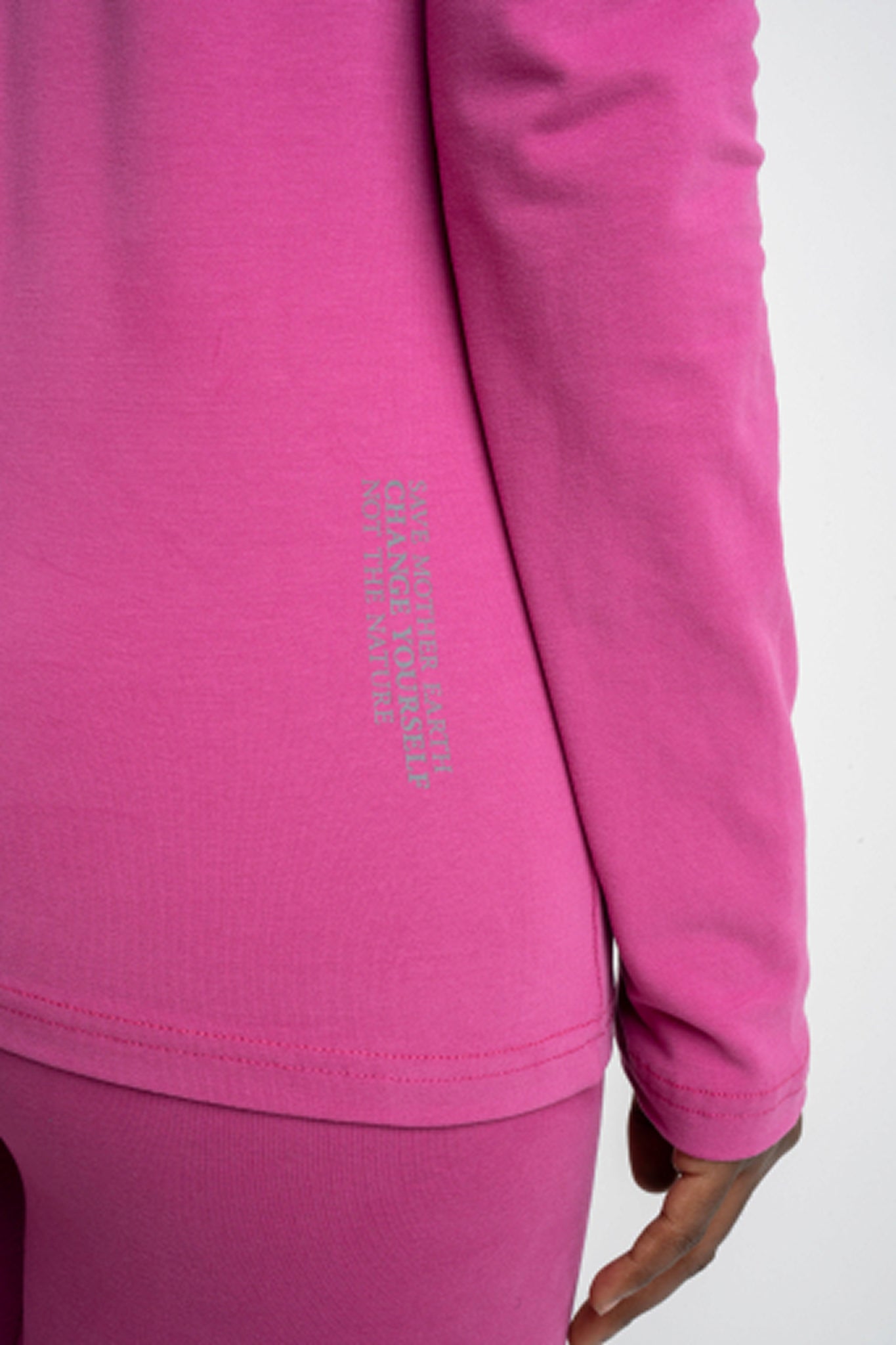 PINK LONG SLEEVE COTTON TOP – KANDY
