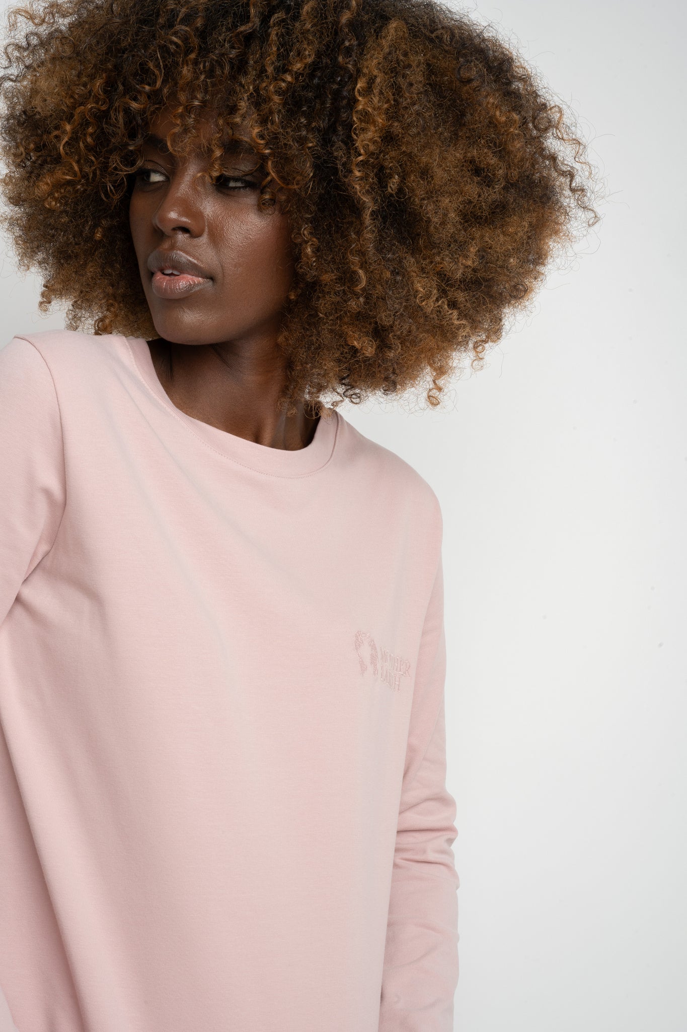 LIGHT PINK LONG SLEEVE COTTON TOP – KANDY