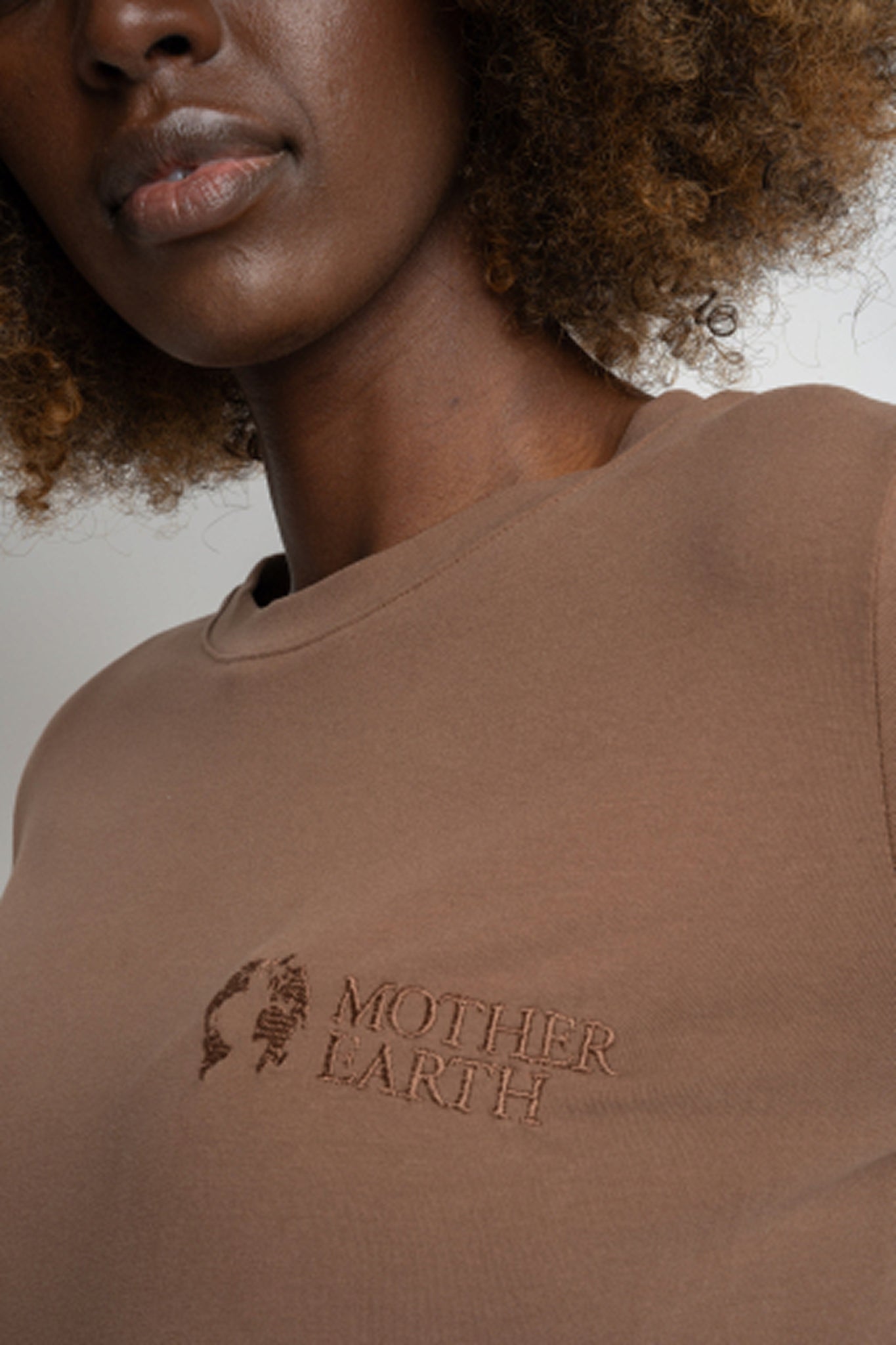 BROWN LONG SLEEVE COTTON TOP – KANDY