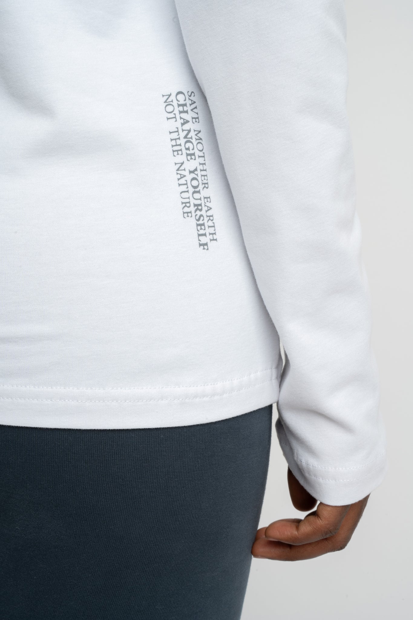WHITE LONG SLEEVE COTTON TOP – KANDY