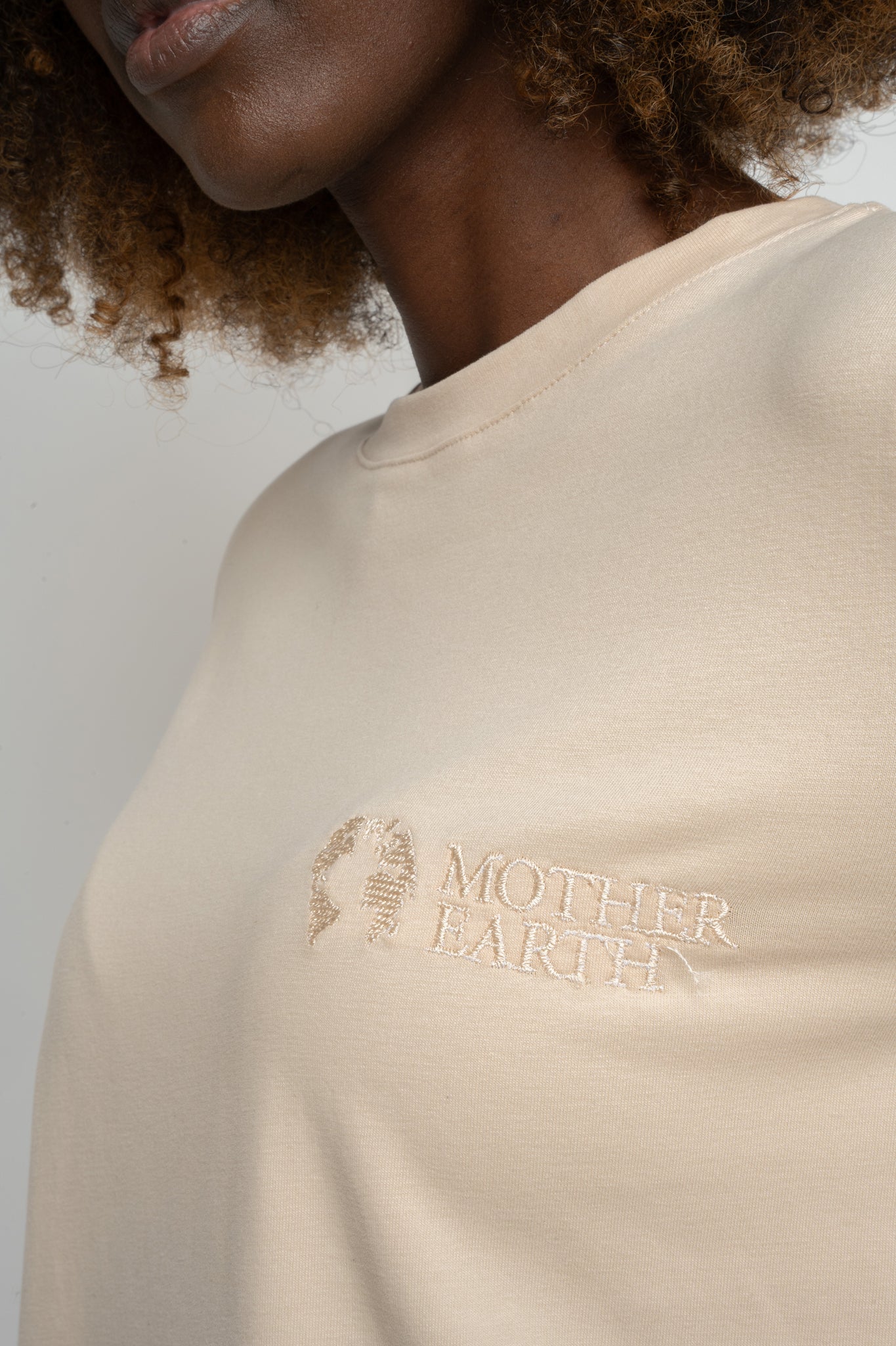 BEIGE LONG SLEEVE COTTON TOP – KANDY