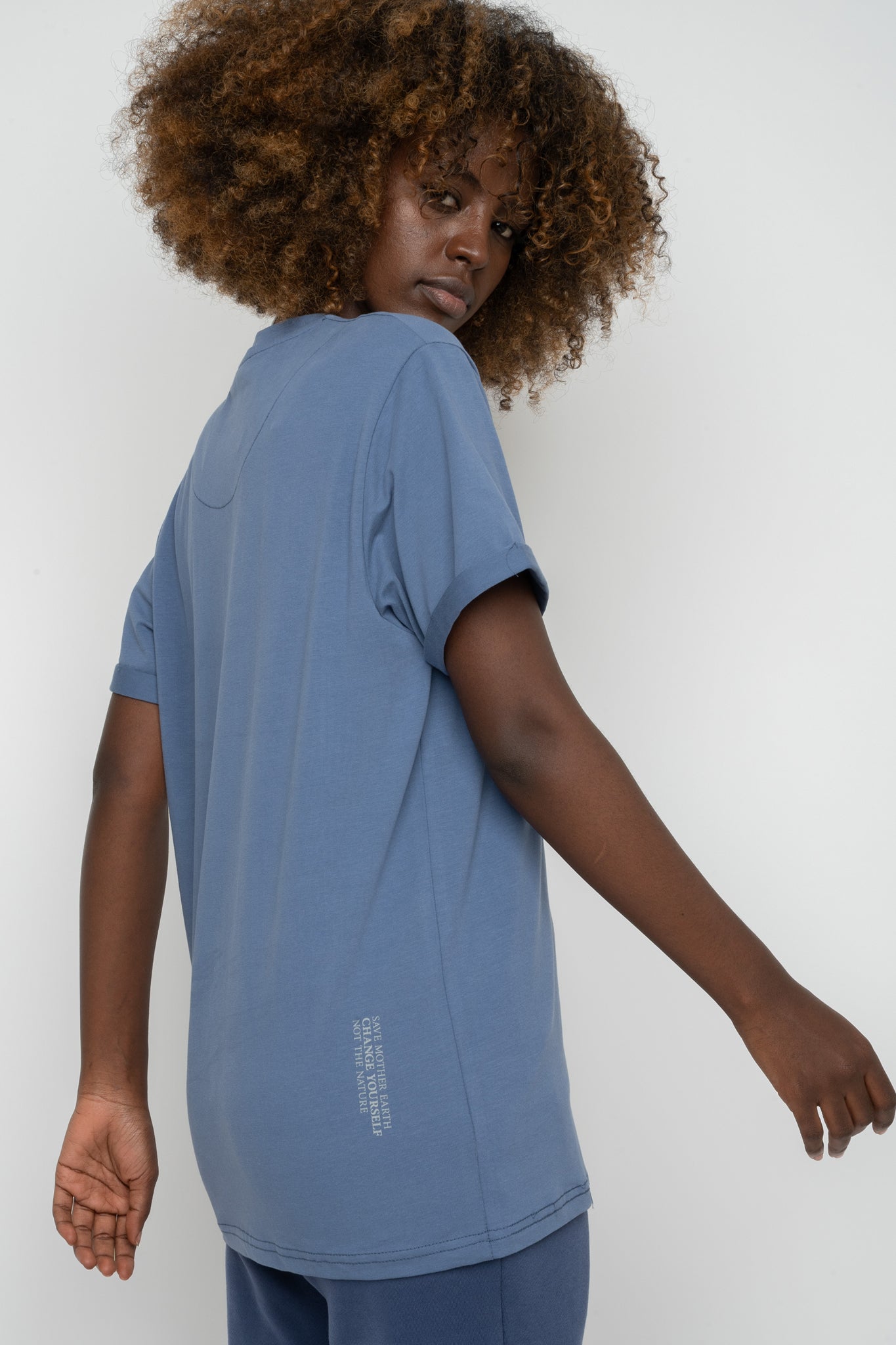 NAVY T-SHIRT - MORAINE