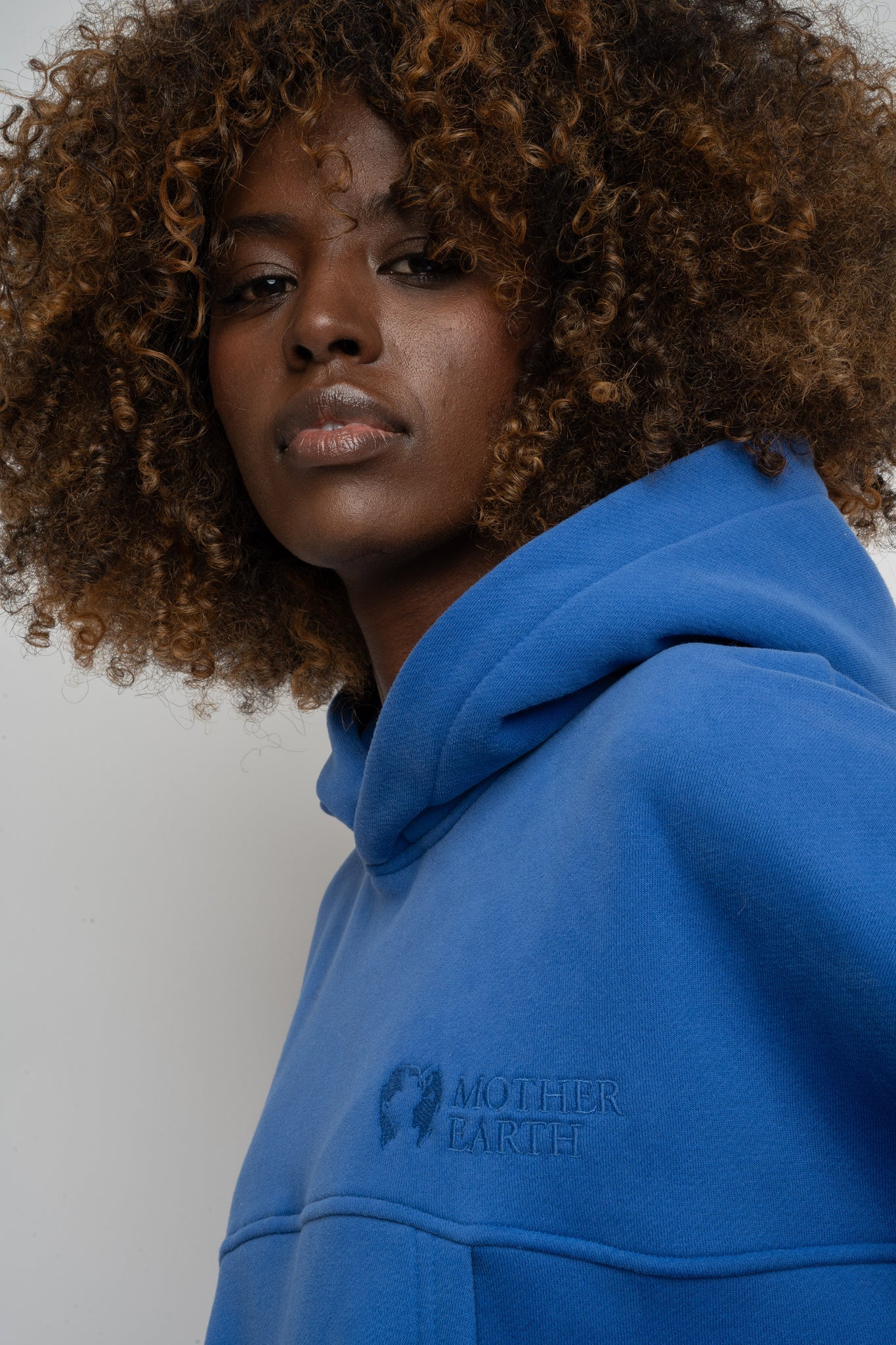 HOODED SWEATSHIRT BLUE – MURIA