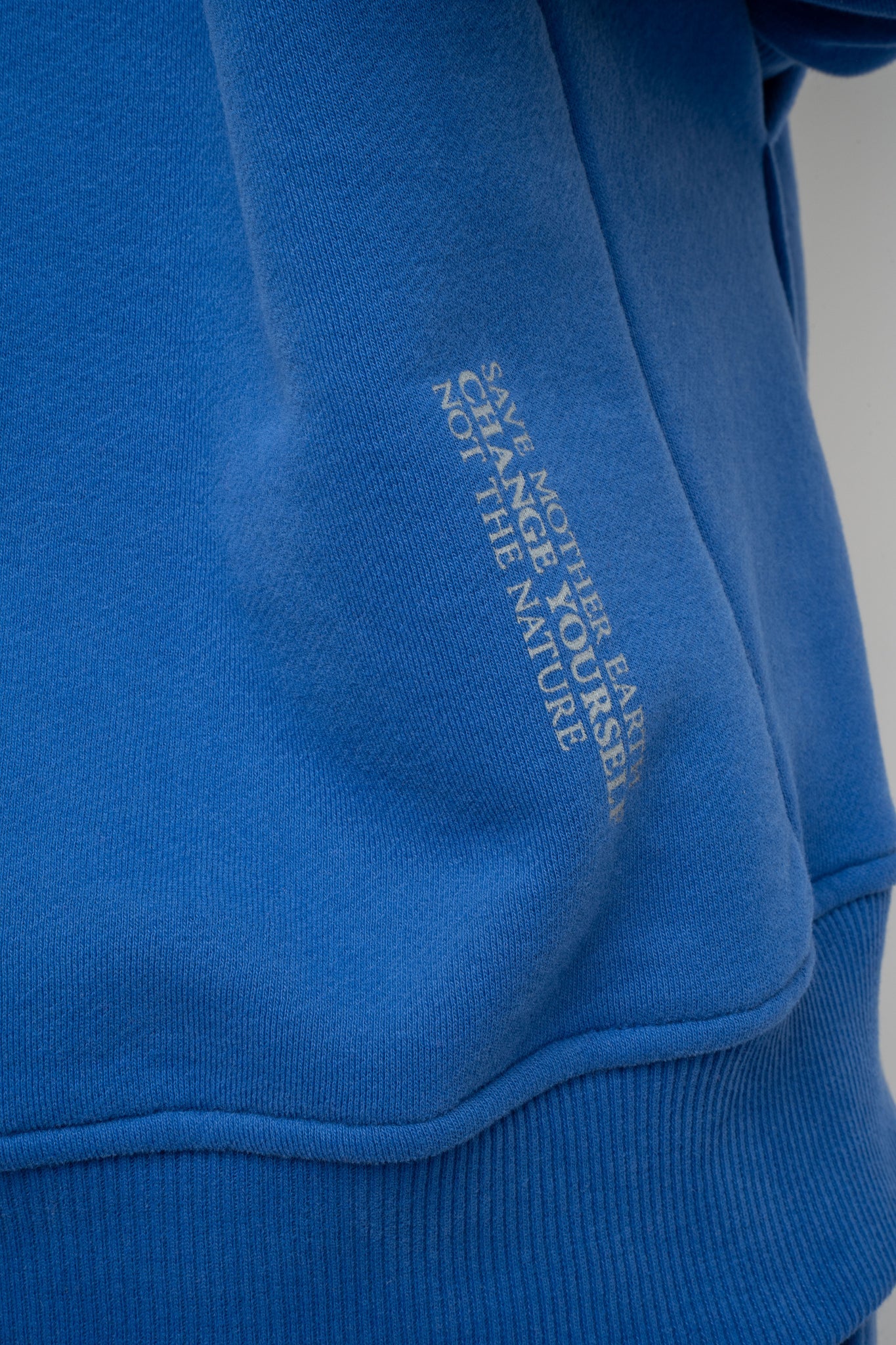 HOODED SWEATSHIRT BLUE – MURIA