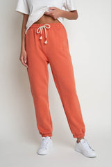 ORANGE REGULAR FIT SWEATPANTS – MILOS