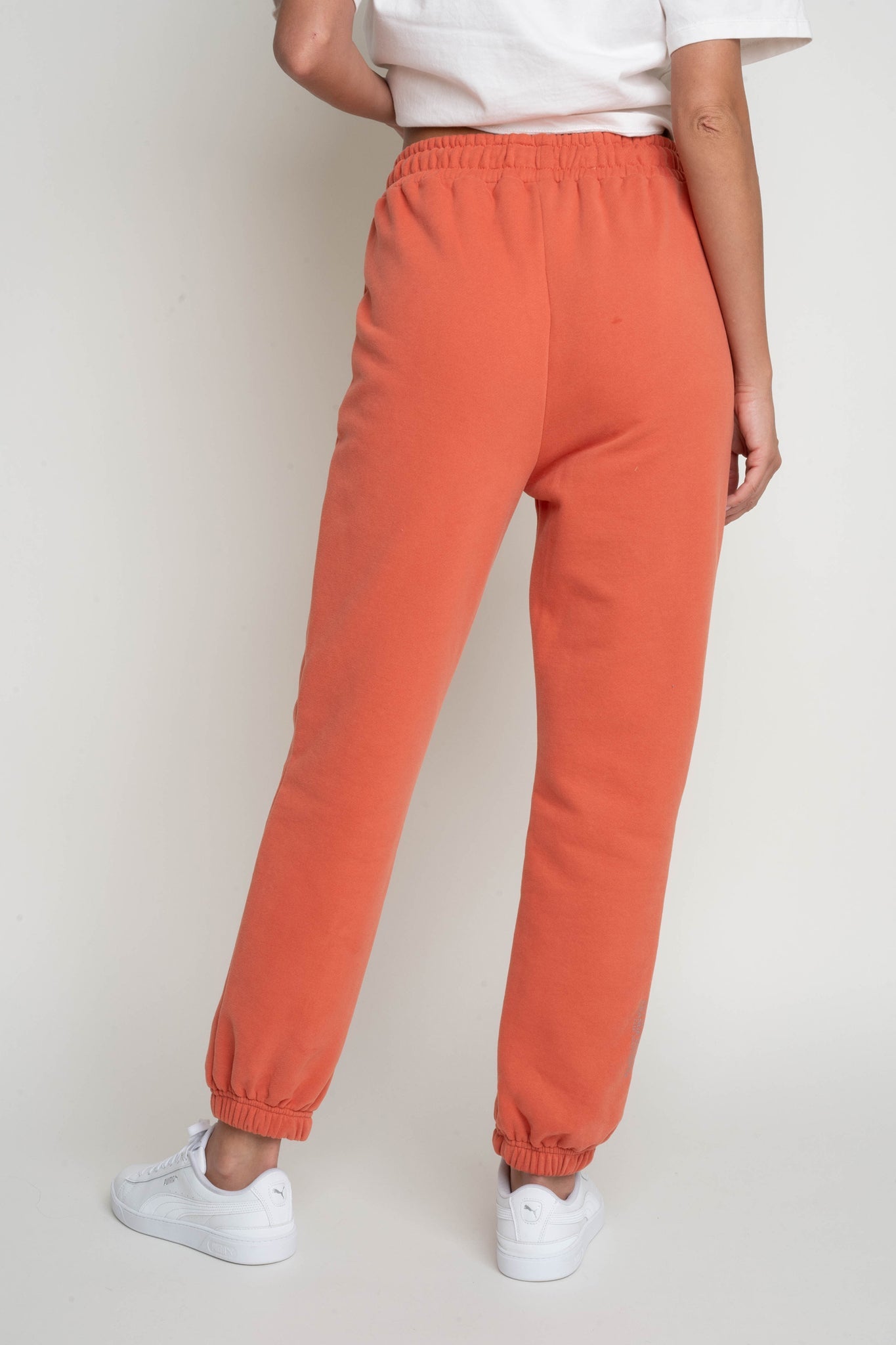 ORANGE REGULAR FIT SWEATPANTS – MILOS