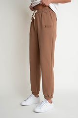 BROWN REGULAR FIT SWEATPANTS – MILOS