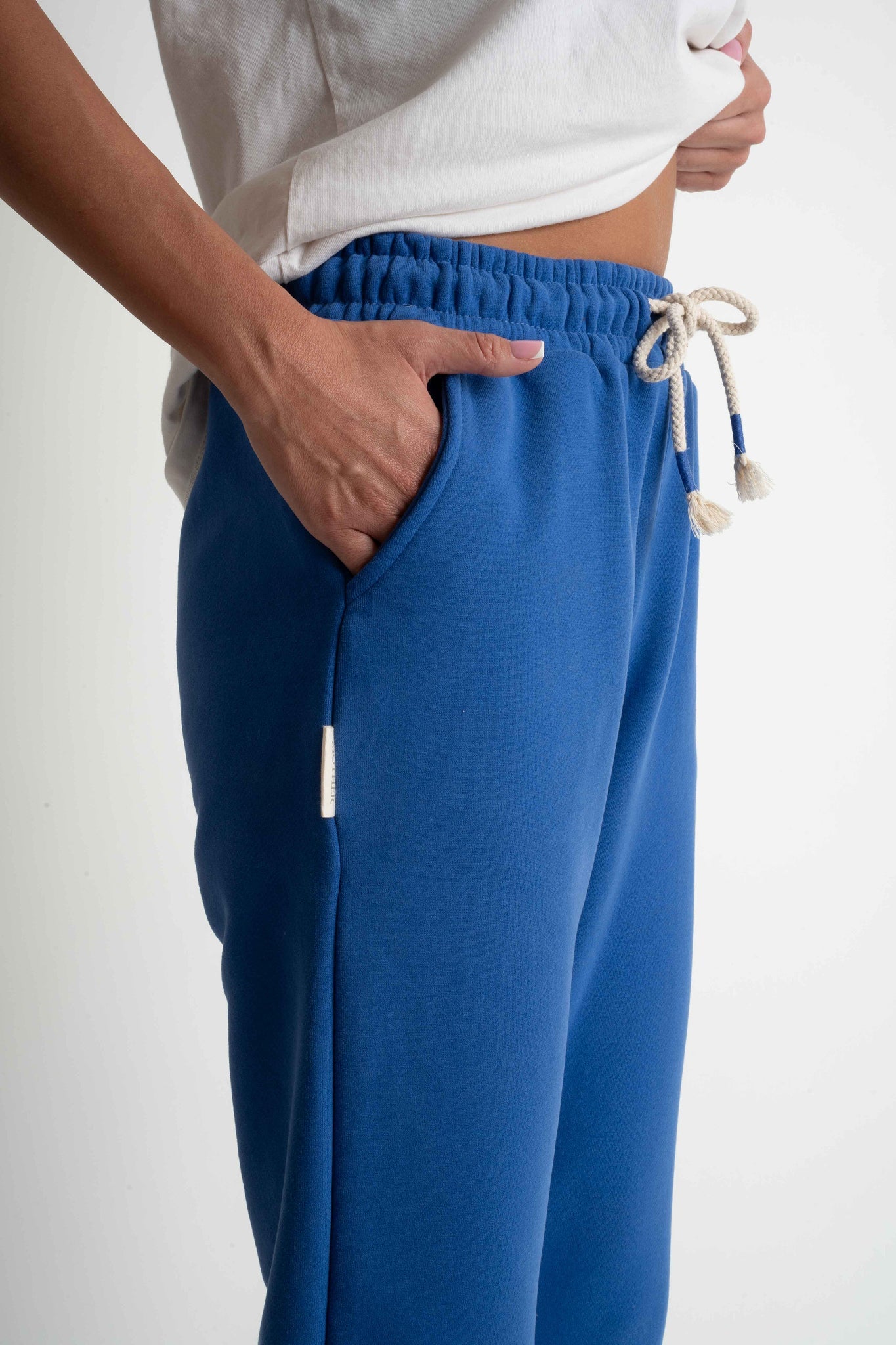 BLUE JOGGER SWEATPANTS - BEGERA