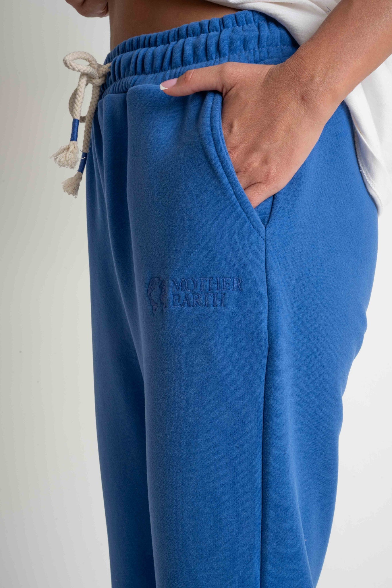 BLUE JOGGER SWEATPANTS - BEGERA