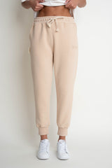 BEIGE JOGGER SWEATPANTS - BEGERA