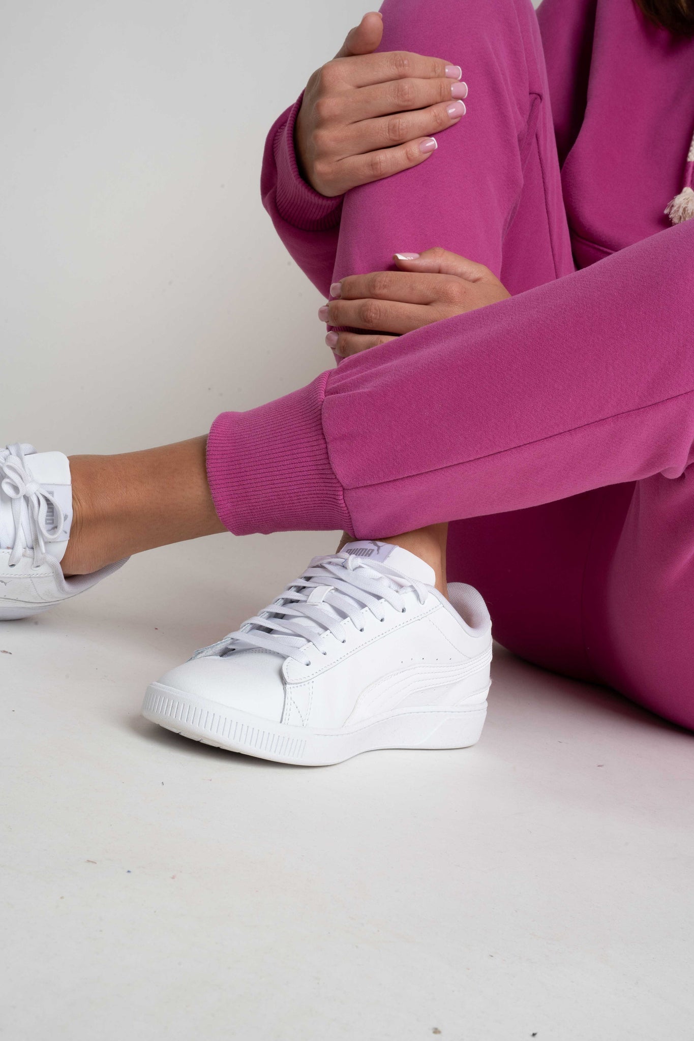 PINK JOGGER SWEATPANTS - BEGERA