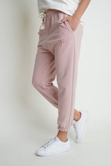 LIGHT PINK BAGGY SWEATPANTS - KARPATOS