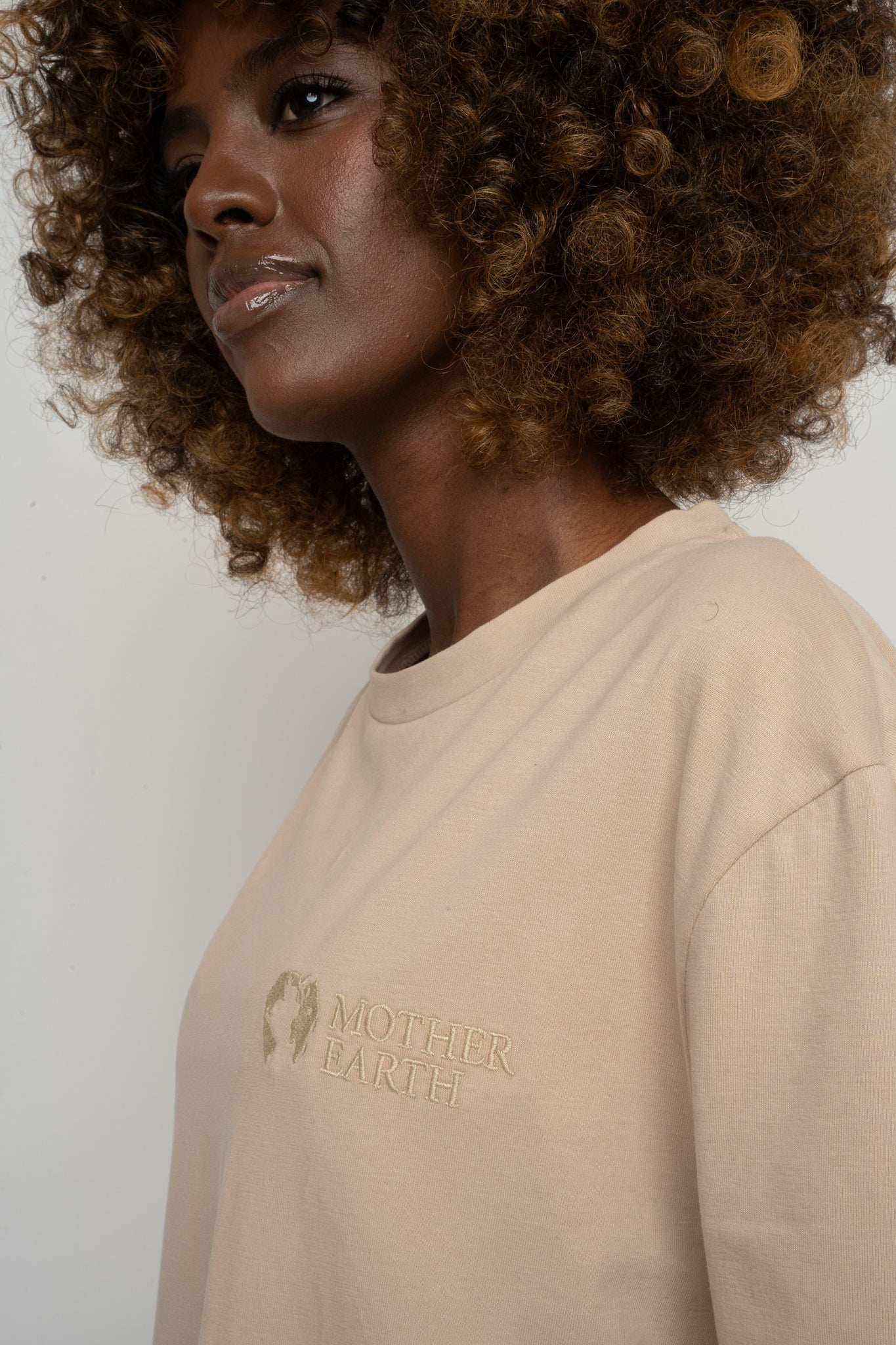 BEIGE T-SHIRT - OYSTER