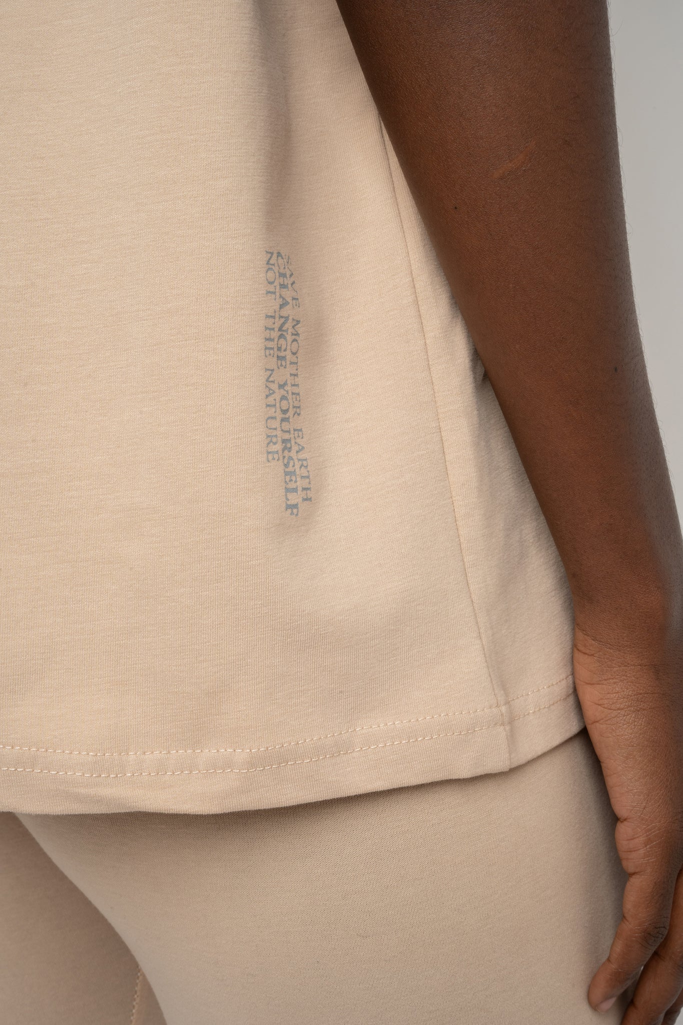 BEIGE T-SHIRT - OYSTER