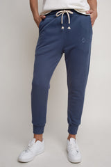 NAVY BLUE JOGGER SWEATPANTS - BEGERA