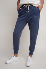 NAVY BLUE JOGGER SWEATPANTS - BEGERA