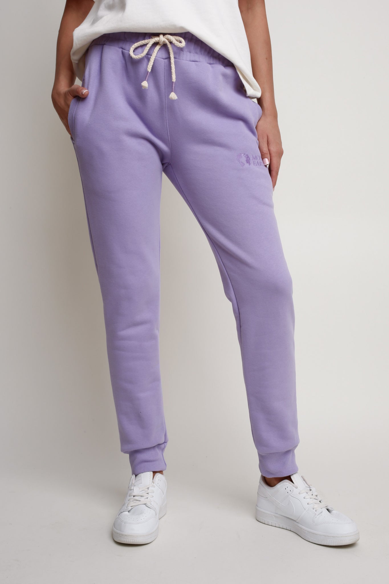 PURPLE SWEATPANTS - BELINDA