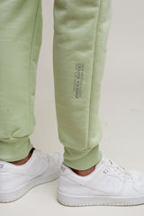 LIGHT GREEN SWEATPANTS - BELINDA