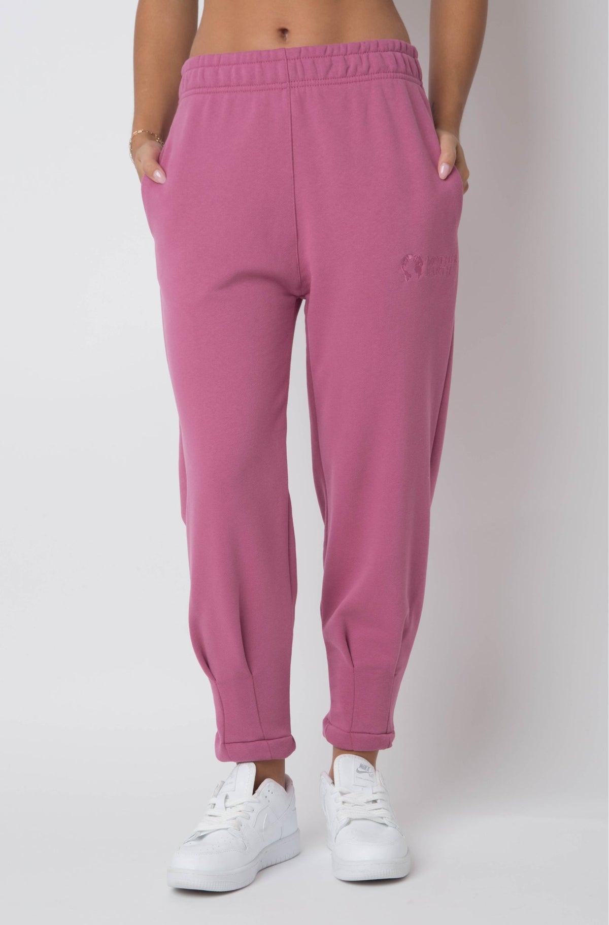 Fuchsia Jogger mit sich verjüngten Beinen - Anacapa