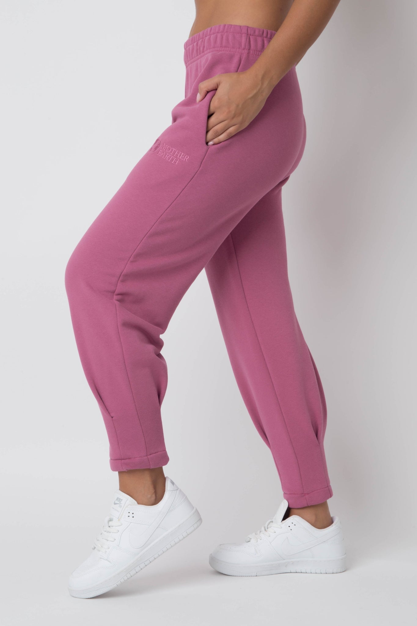 Fuchsia Jogger mit sich verjüngten Beinen - Anacapa