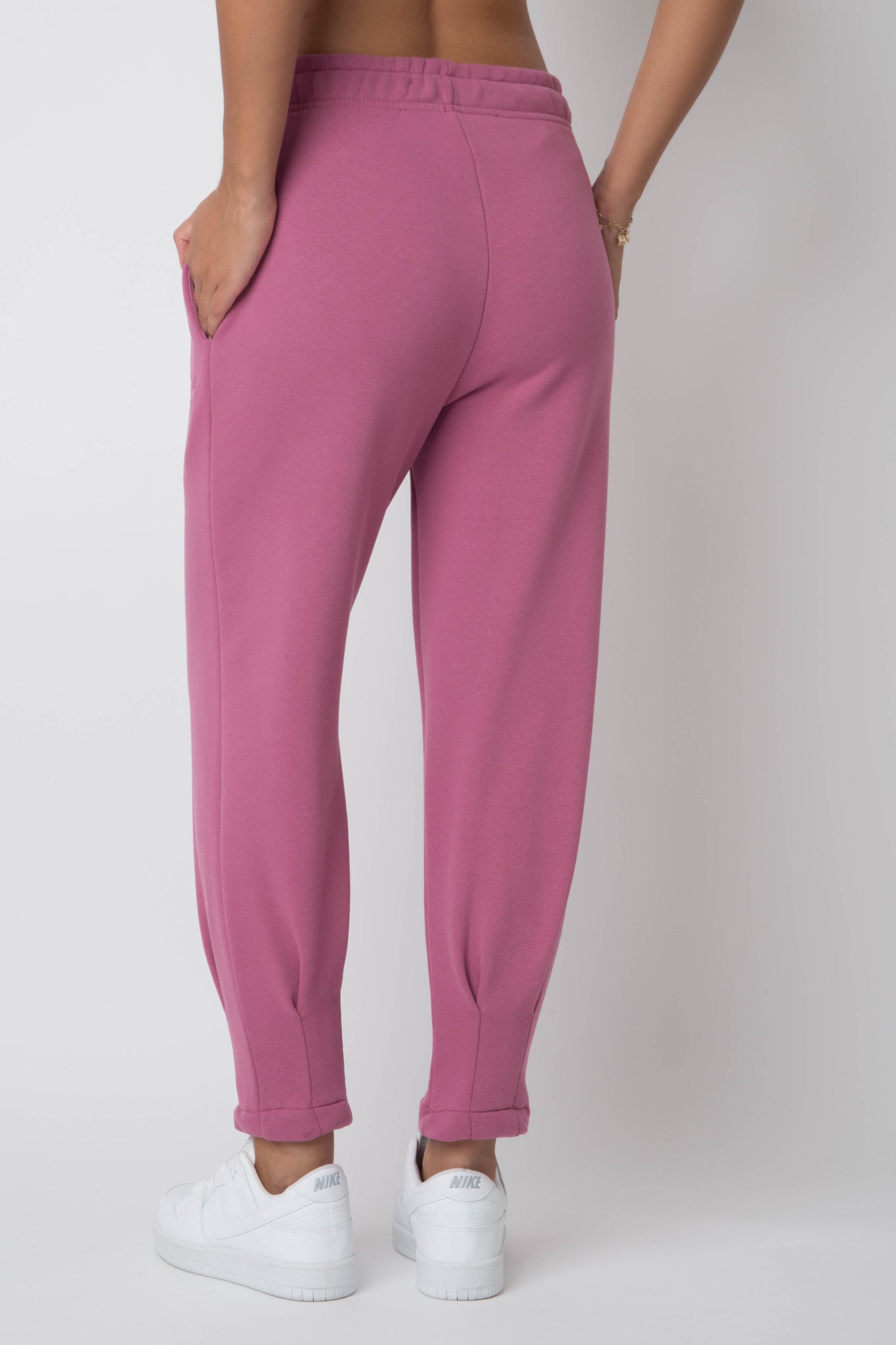 Fuchsia Jogger mit sich verjüngten Beinen - Anacapa