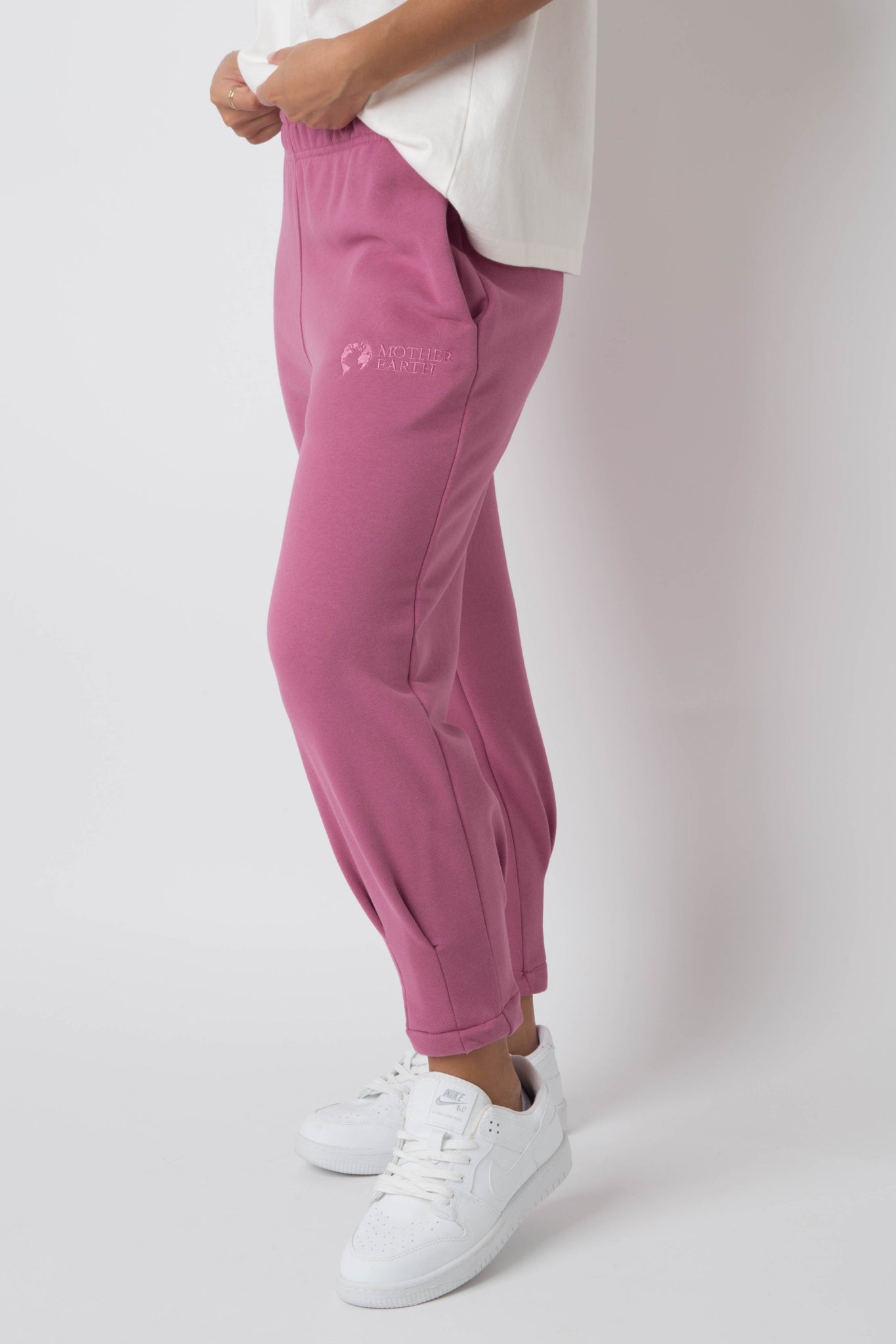 Fuchsia Jogger mit sich verjüngten Beinen - Anacapa