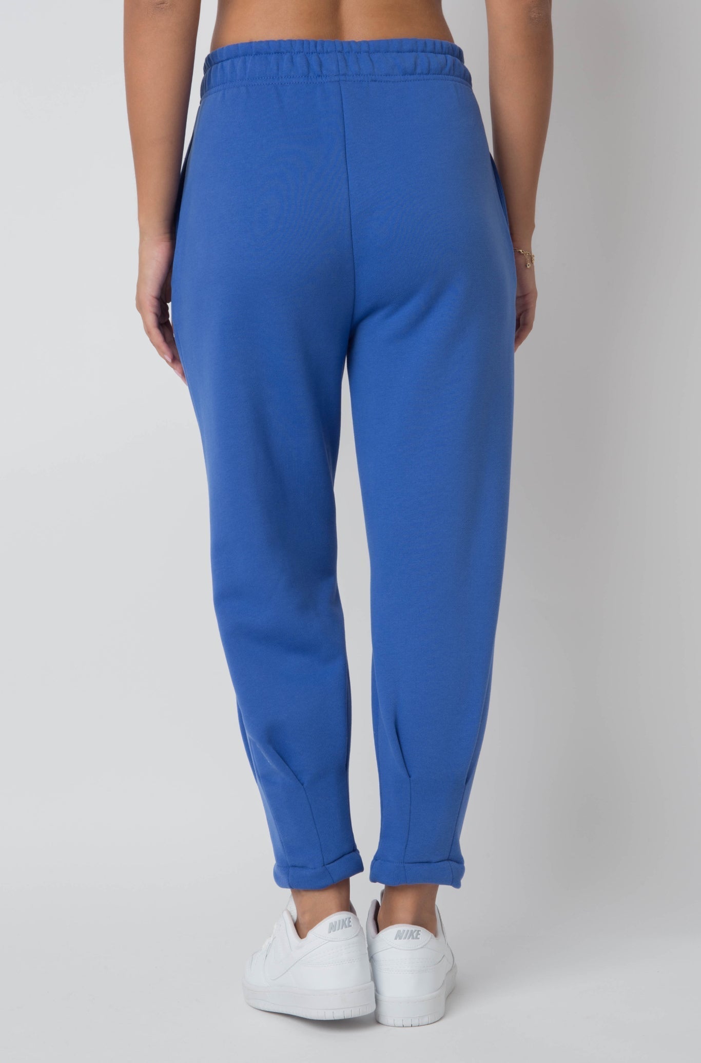 BLUE JOGGERS WITH TAPERED LEGS - ANACAPA