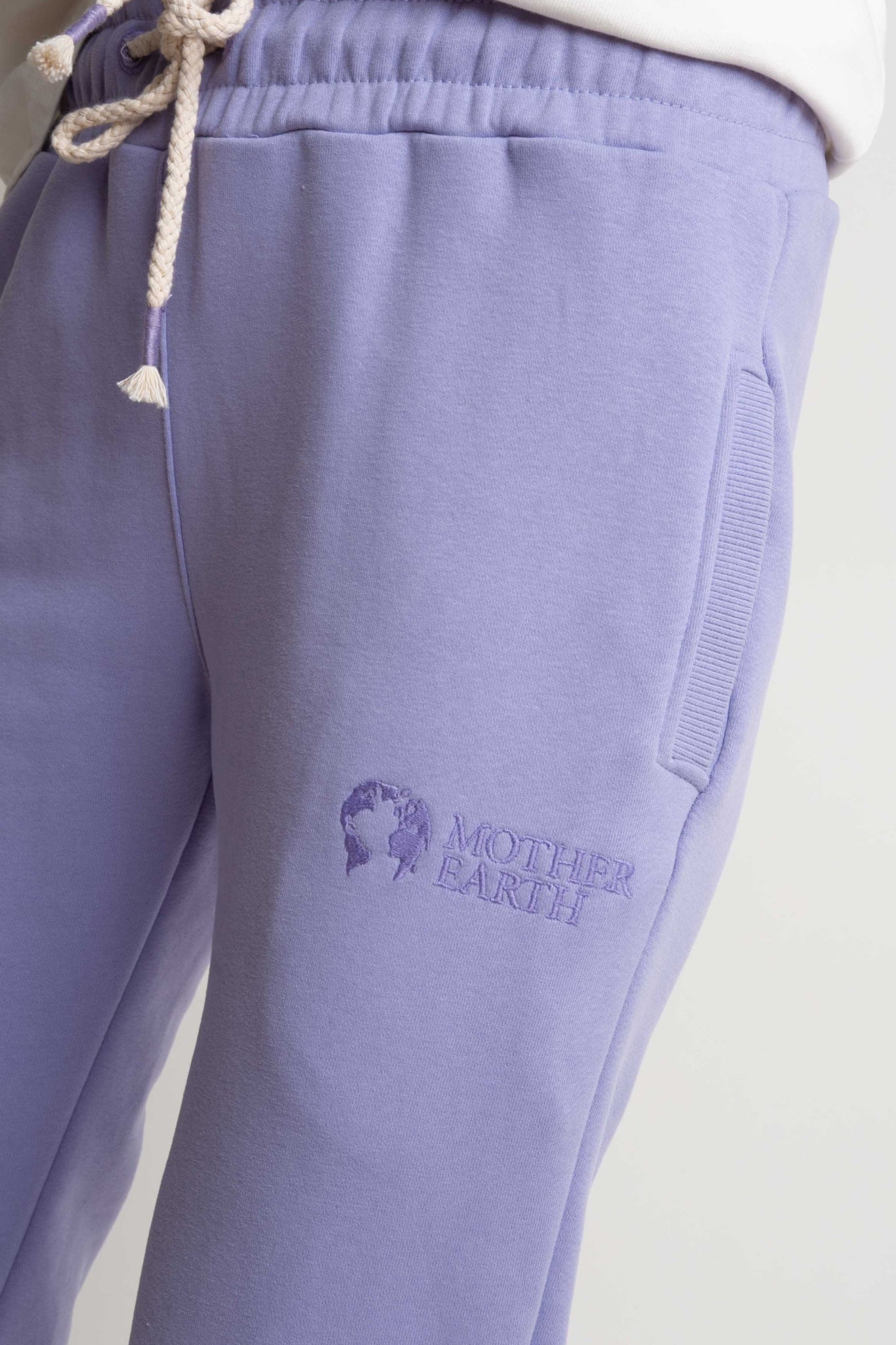 PURPLE SWEATPANTS - BELINDA