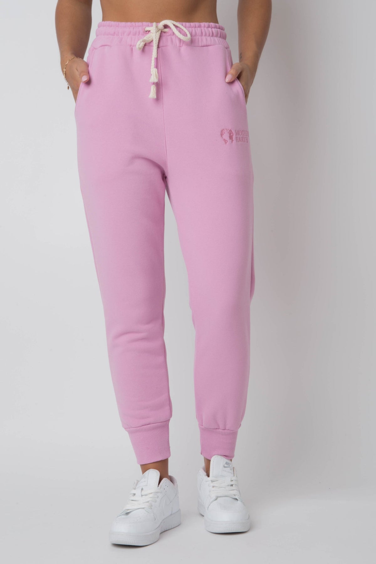 CANDY PINK JOGGER SWEATPANTS - BEGERA