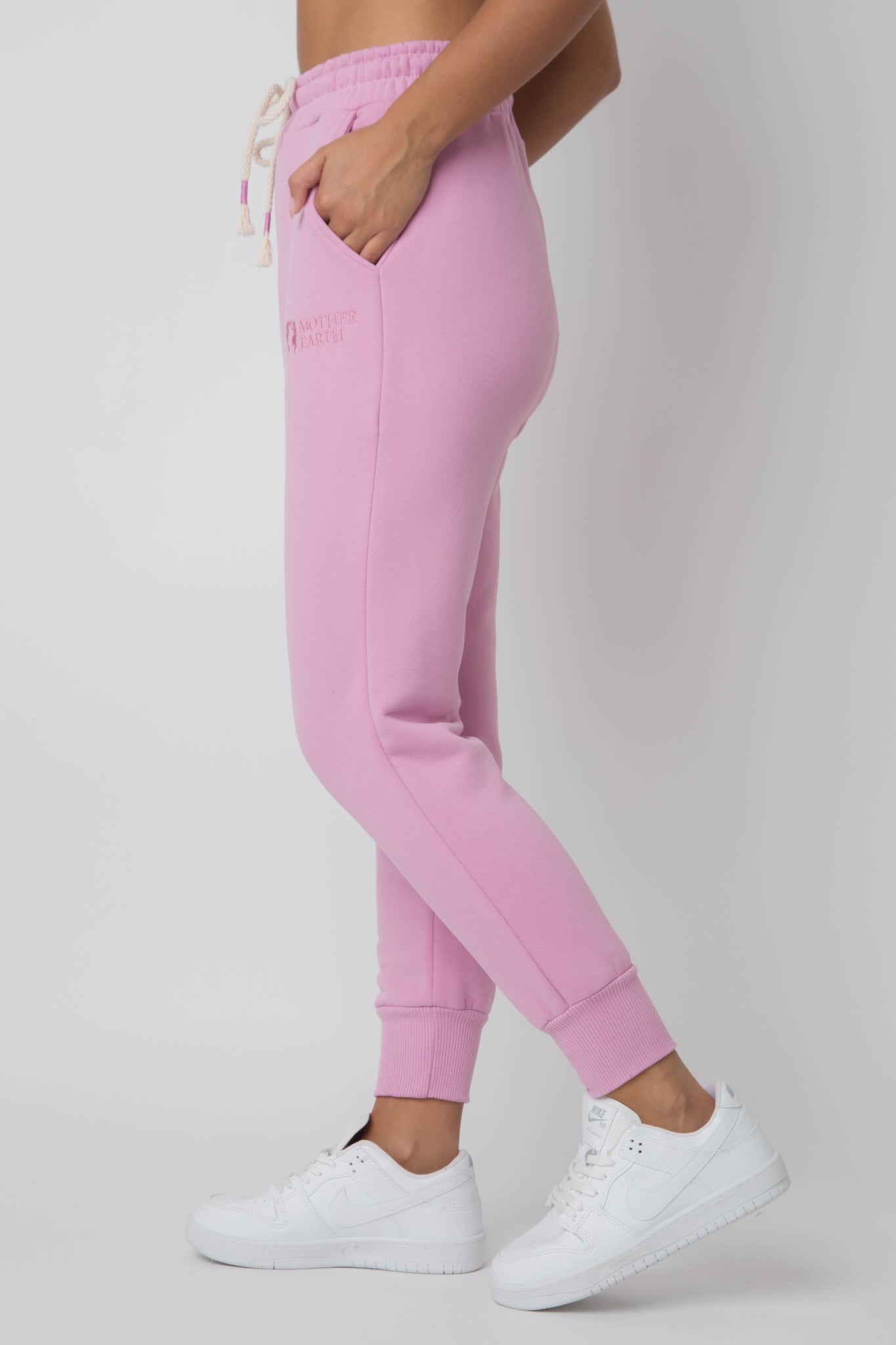 CANDY PINK JOGGER SWEATPANTS - BEGERA