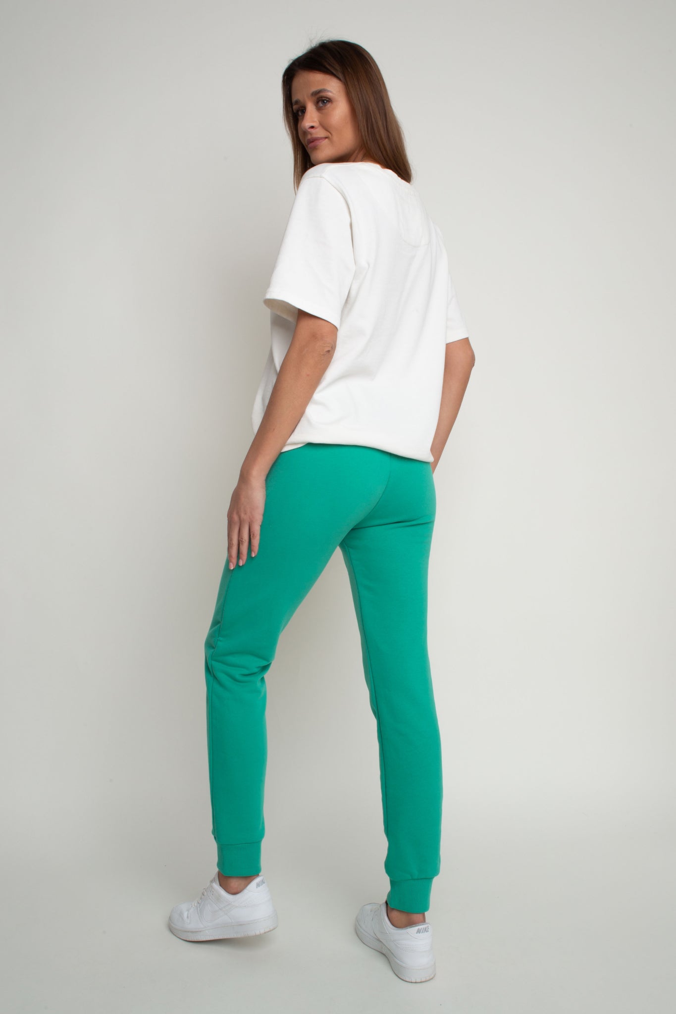 GREEN SWEATPANTS - BELINDA