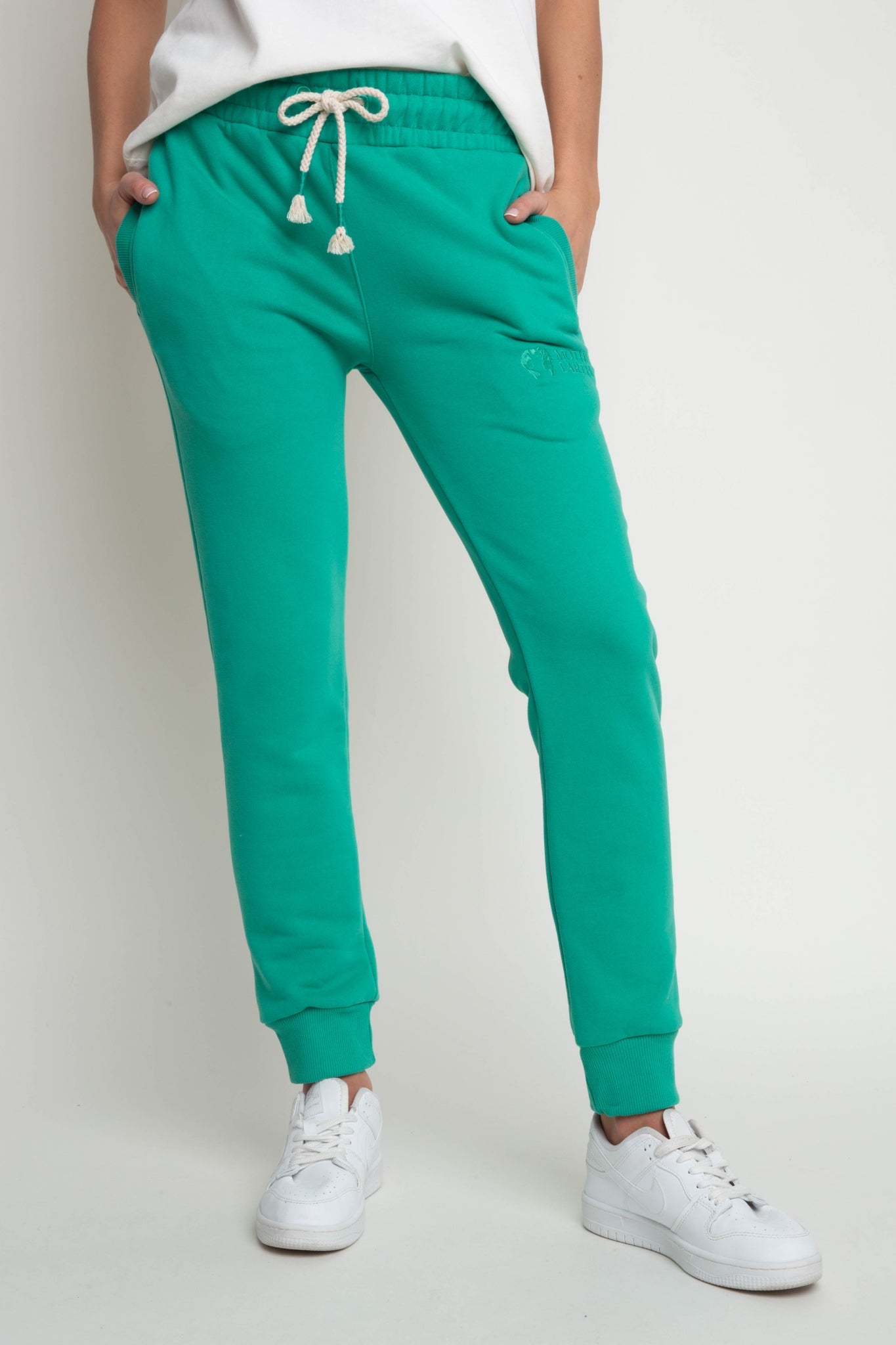 GREEN SWEATPANTS - BELINDA